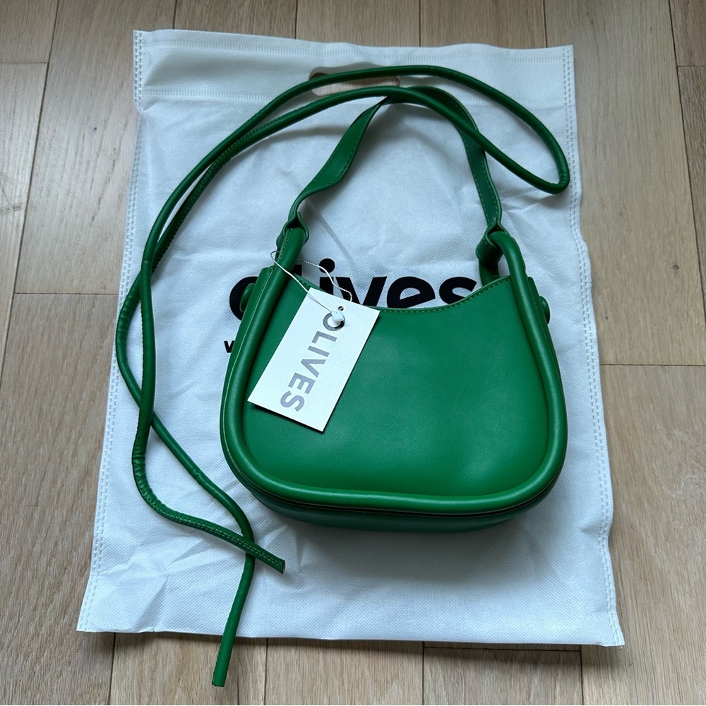 Olives June Shoulder Bag in Green (BRAND NEW; NWT)
